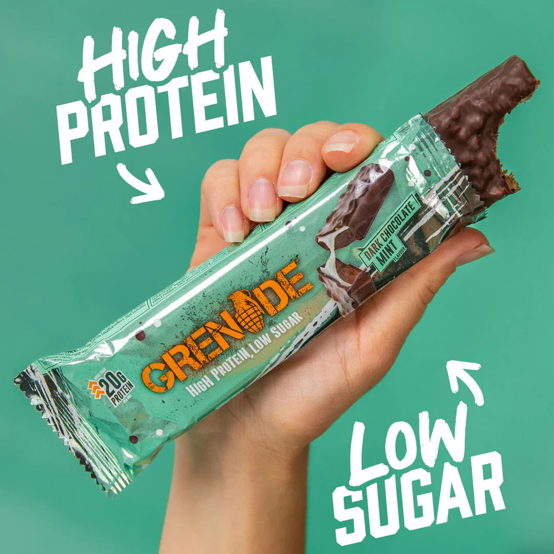 Grenade Protein Bar 12x60g - Dark Choc Mint