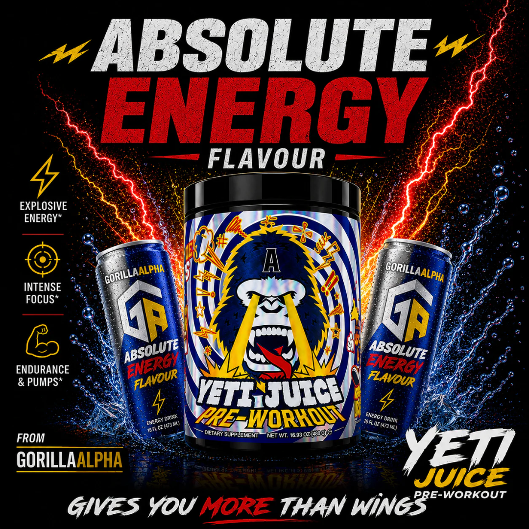 Gorillalpha Yeti Juice 480g Absolute Energy