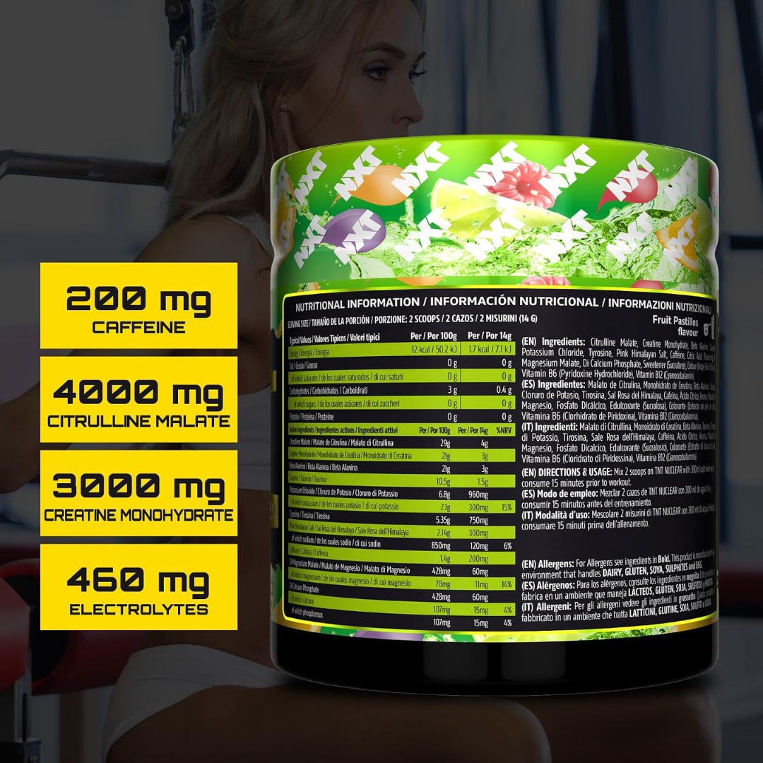 NXT Nutrition TNT Nuclear 420g Fruit Pastilles