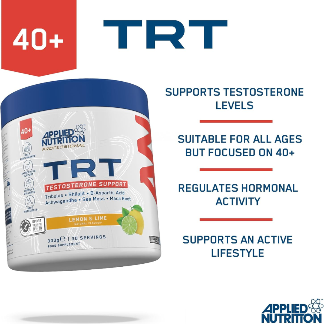 Applied Nutrition TRT (40+ RANGE) 300g Lemon & Lime