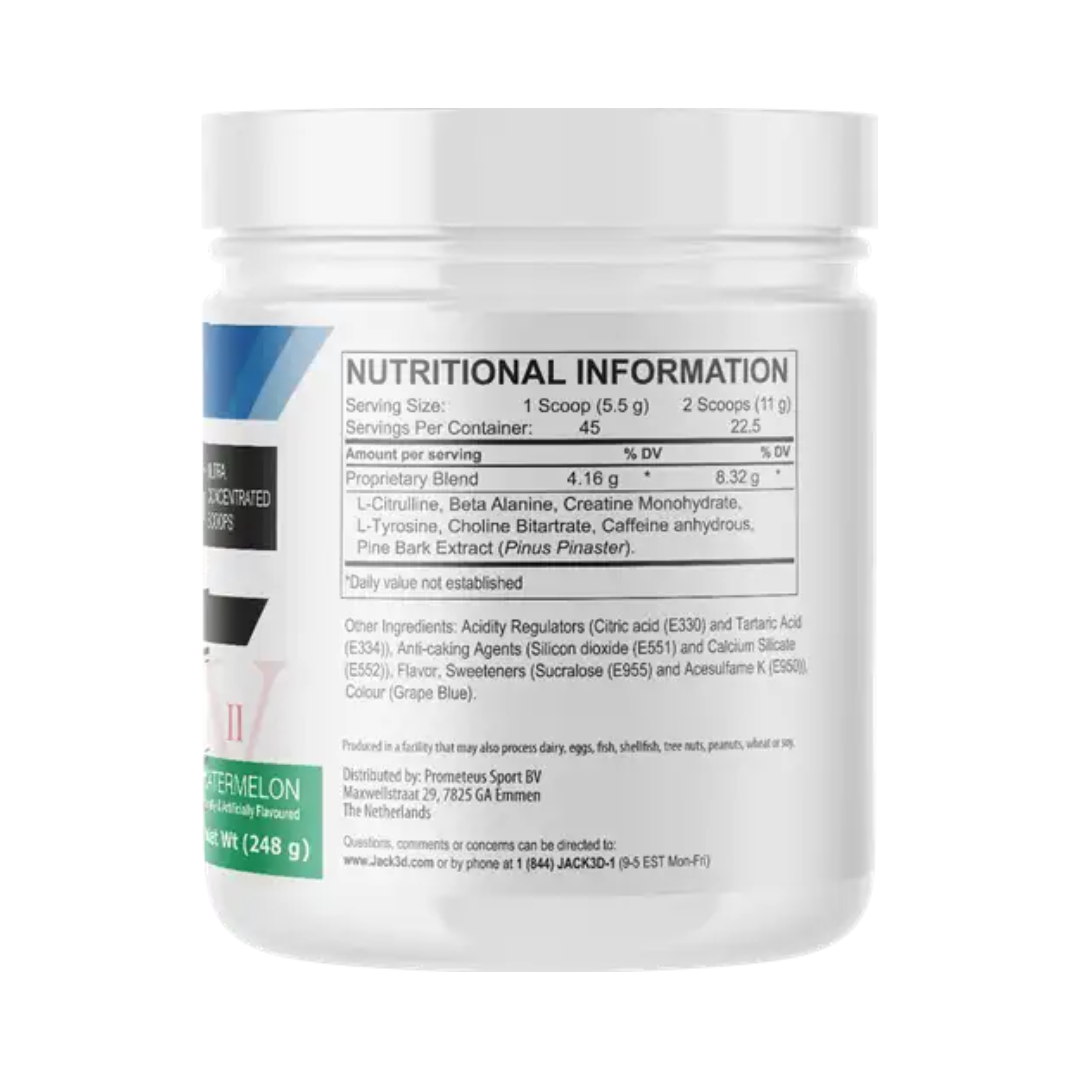 USP Labs Jack3d Advanced 248g Watermelon