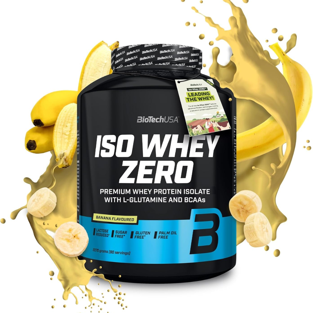 BioTech USA Iso Whey Zero 2.27kg Banana