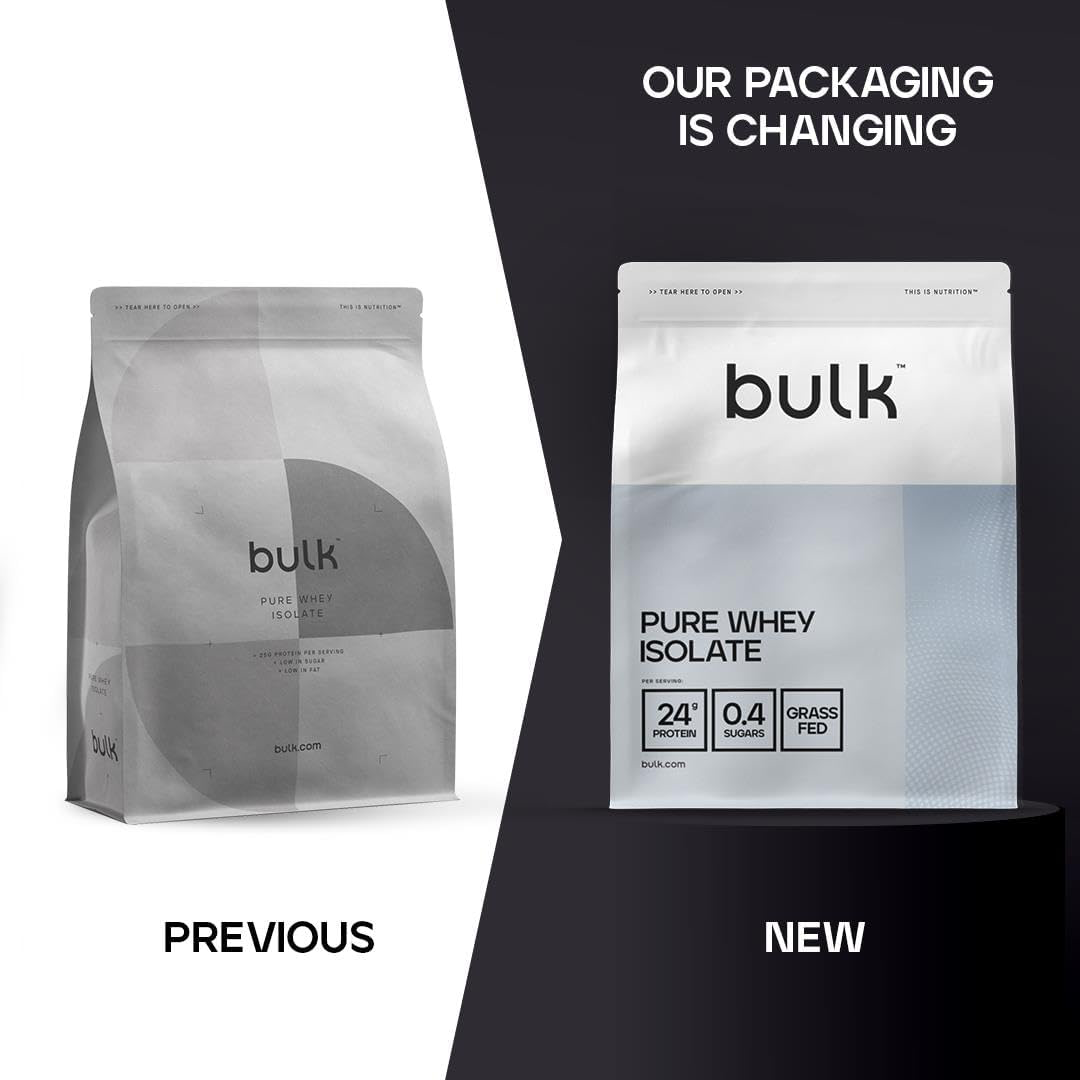 Bulk Pure Whey Isolate 1.8kg Strawberry