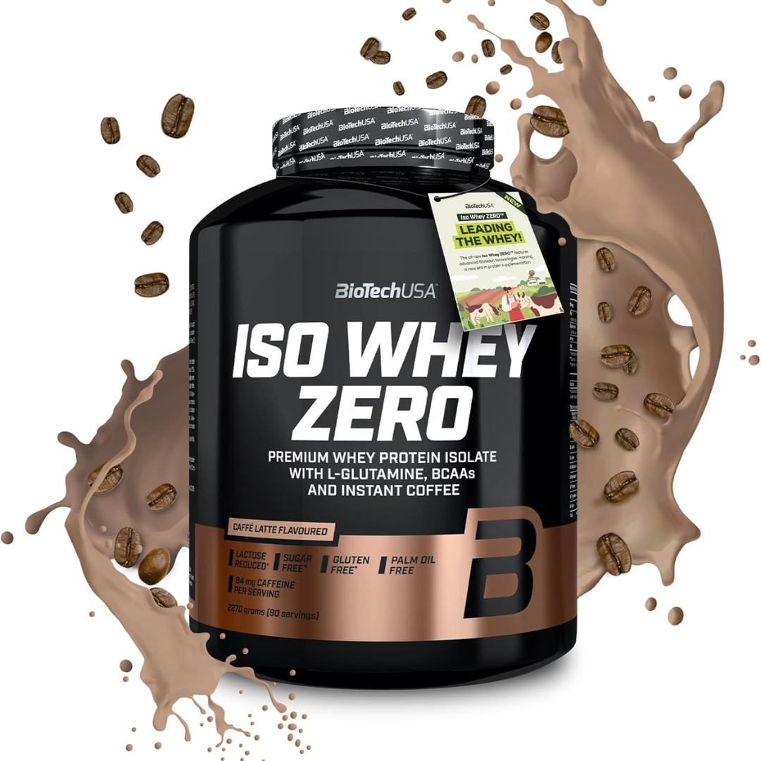 BioTech USA Iso Whey Zero 2.27kg Caffe Latte