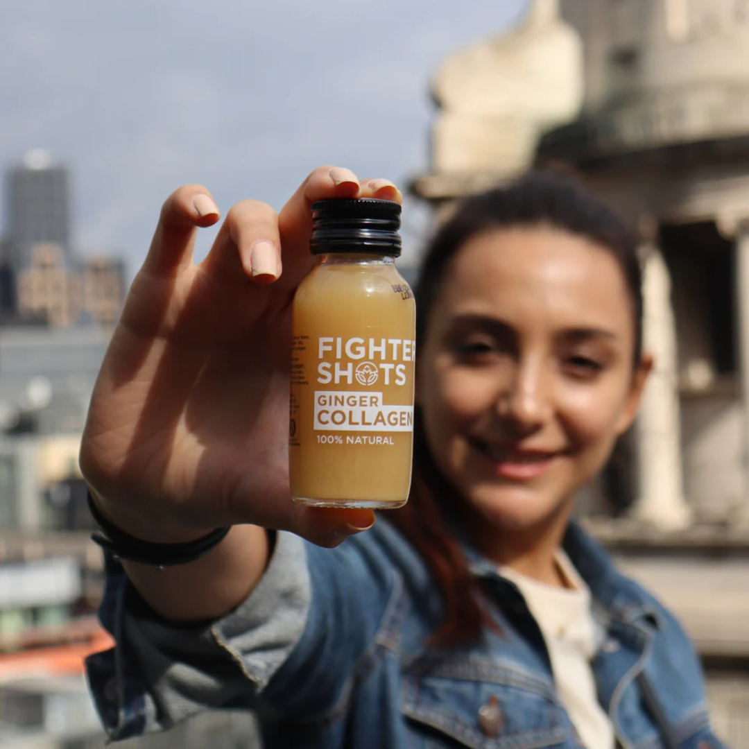 Fighter Shots 12x60ml Ginger Collagen