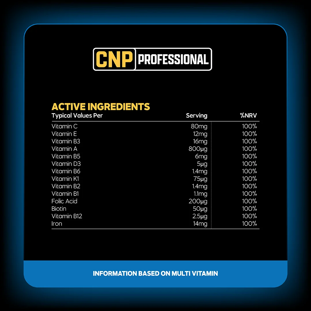 CNP Professional Multivitamins 30 Caps