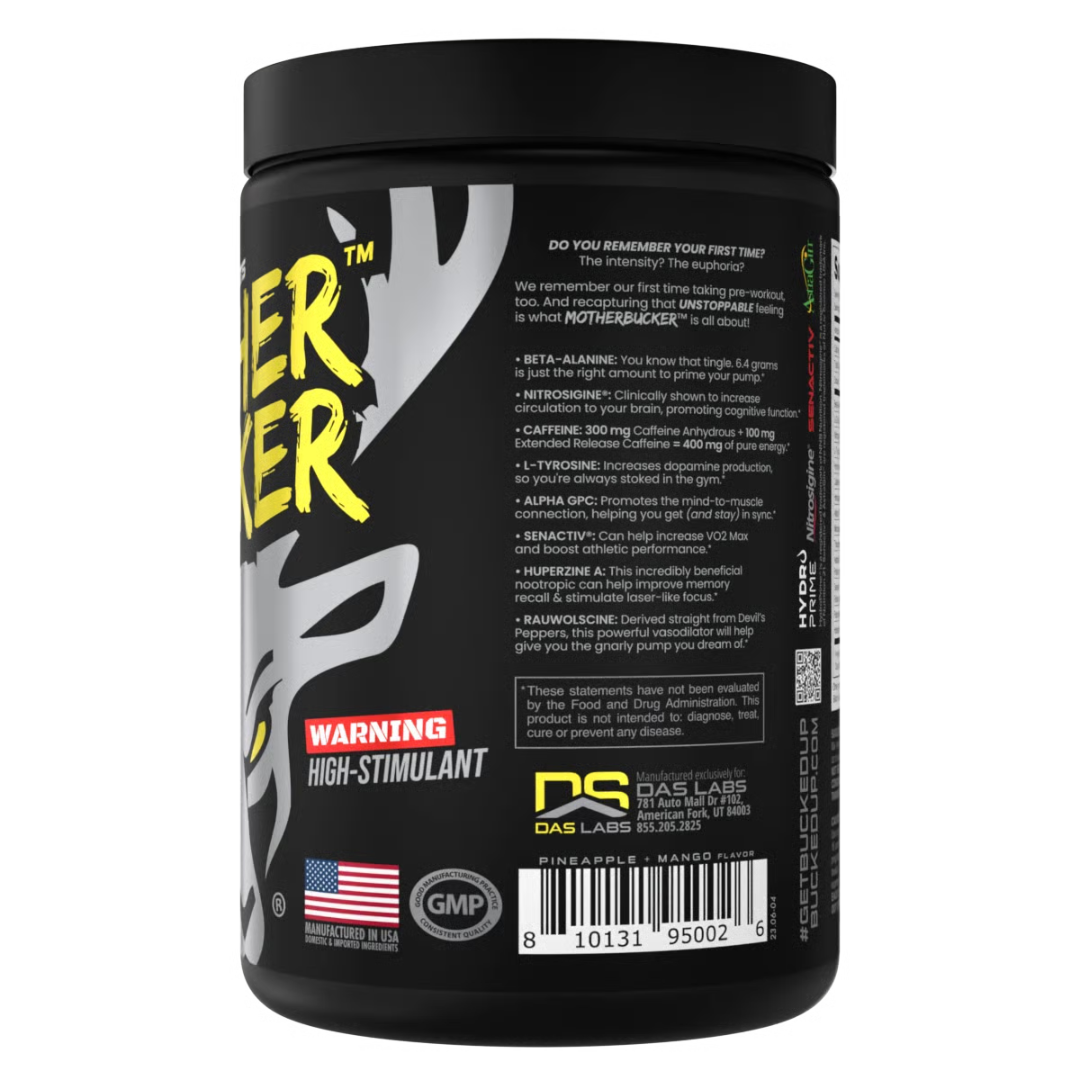 Bucked Up Mother Bucker 400g Musclehead Mango