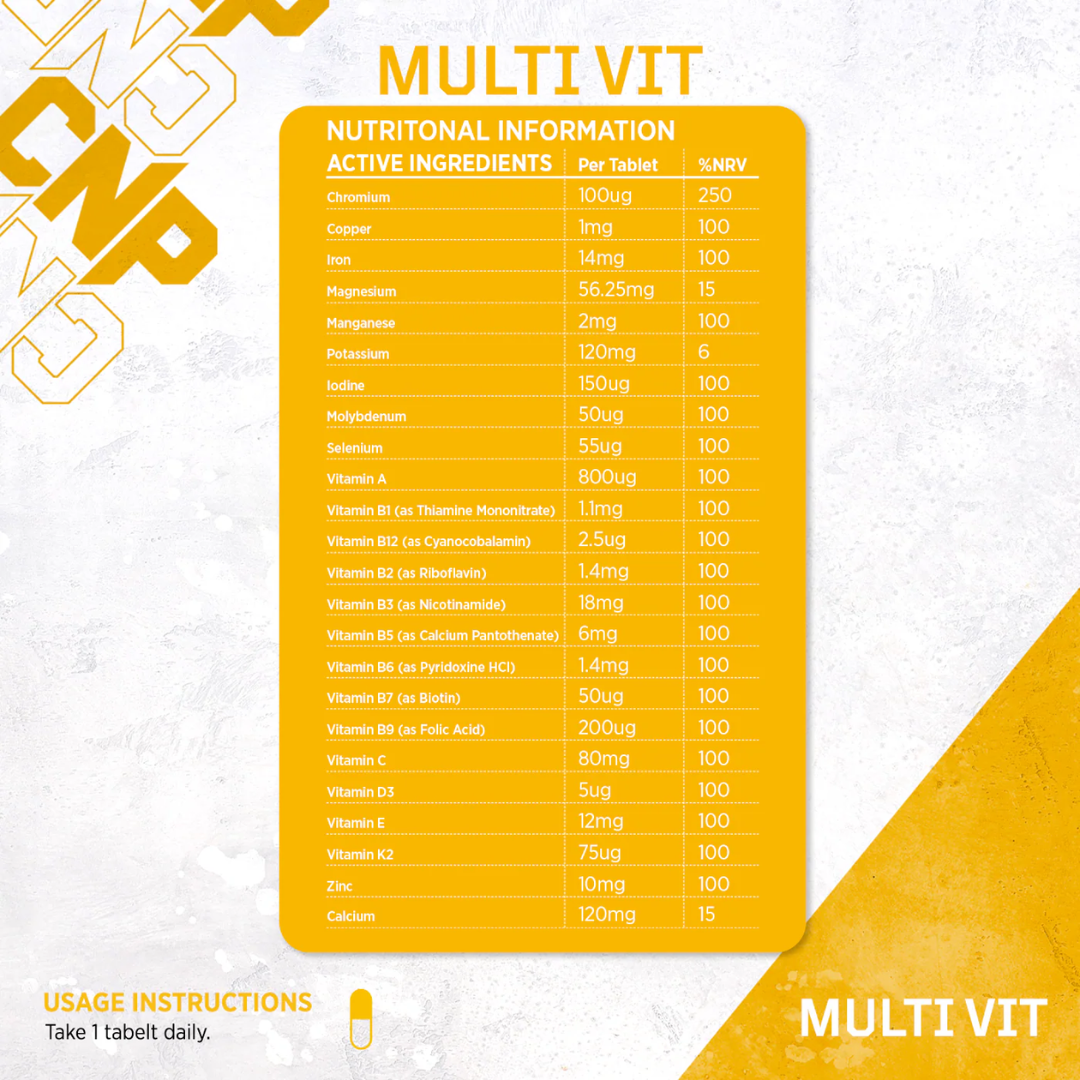 CNP Multi Vit 30 Caps
