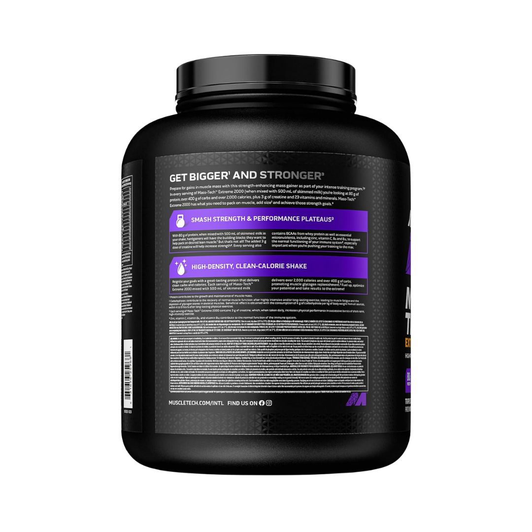 Muscletech Mass Tech Extreme 2.72kg Triple Chocolate Brownie