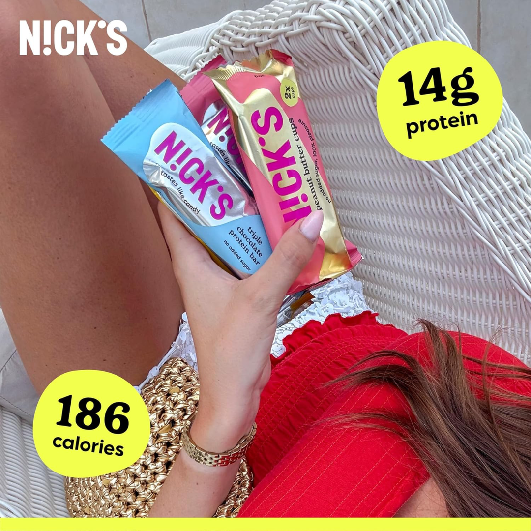 NICK'S Protein Bar 12x50g Dulce De Leche
