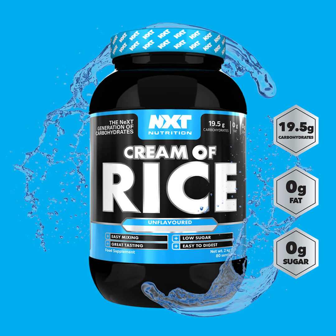 NXT Nutrition Cream of Rice 2kg Unflavoured