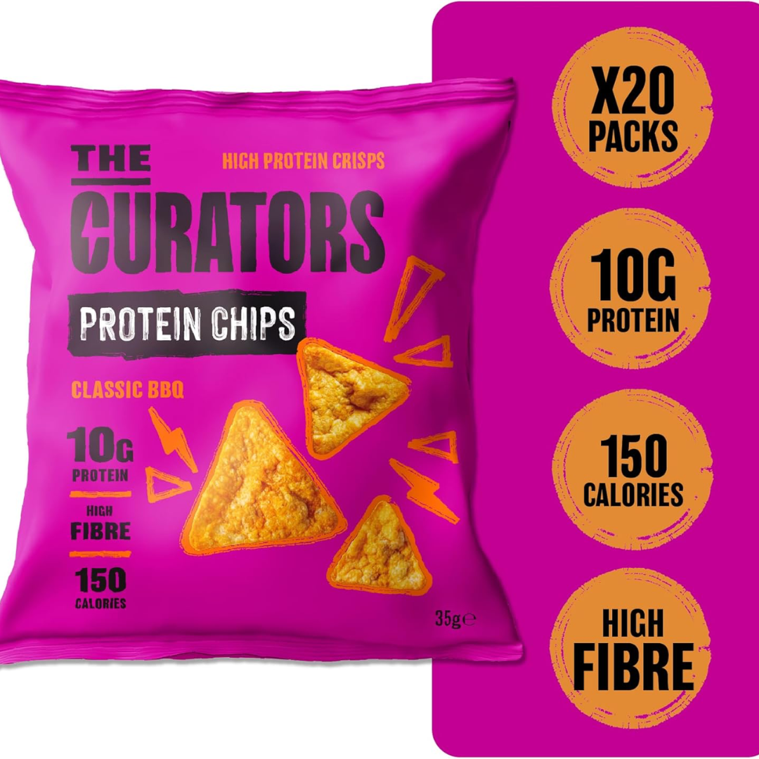 The Curators Protein Chips 20x35g BBQ