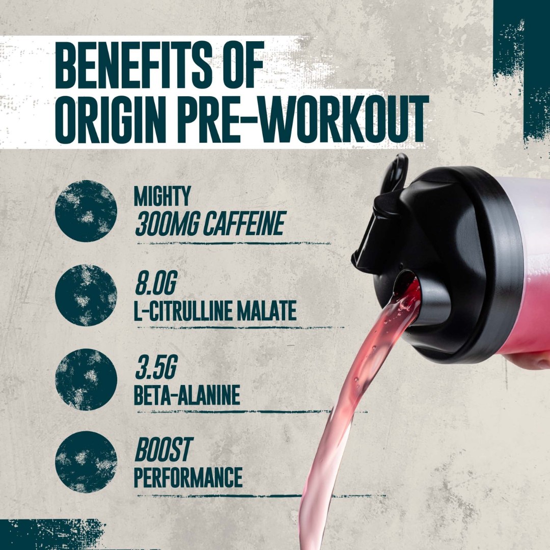 MyProtein Origin Pre-Workout Samples 20g Strawberry Laces