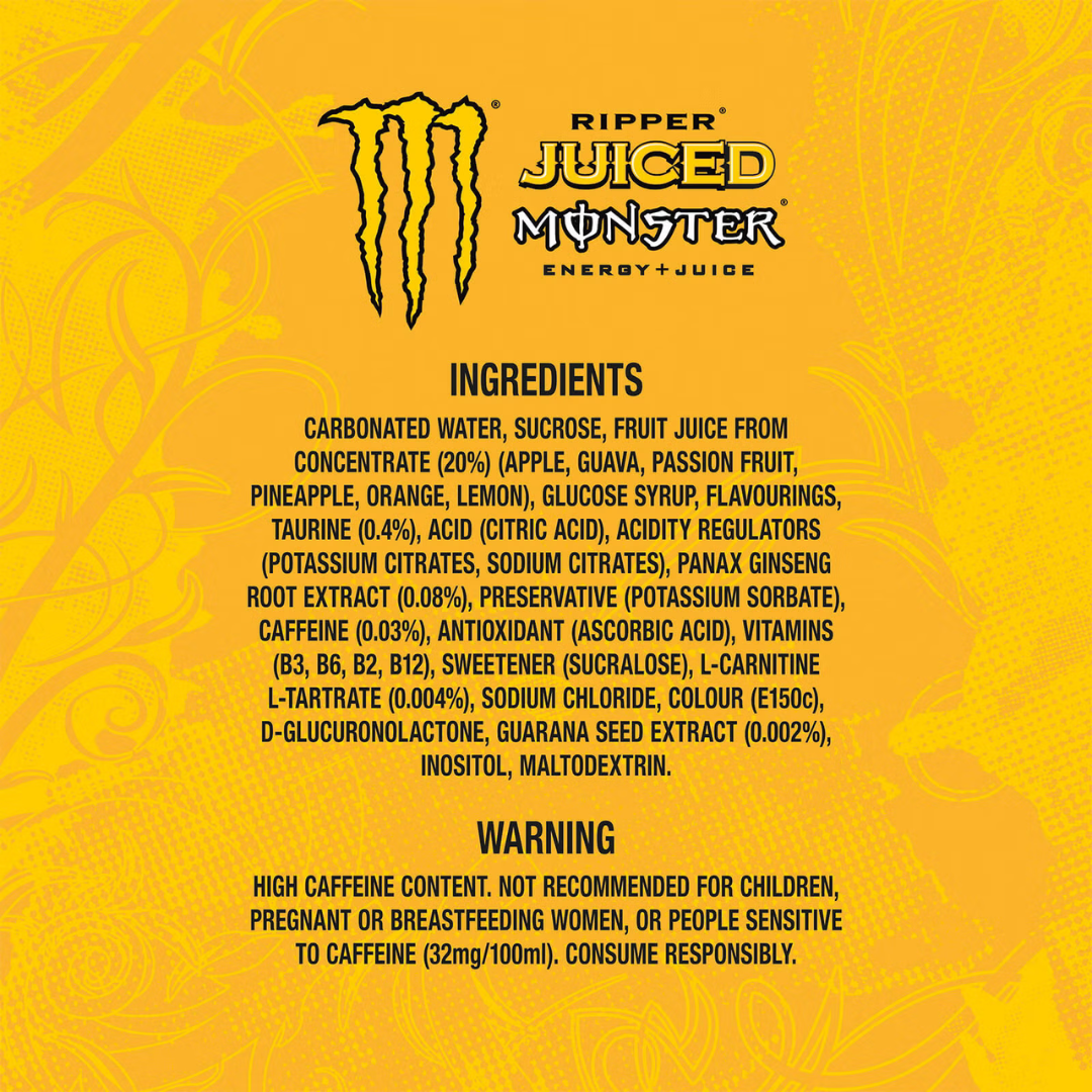 Monster Energy Monster Juiced 12x500ml Ripper