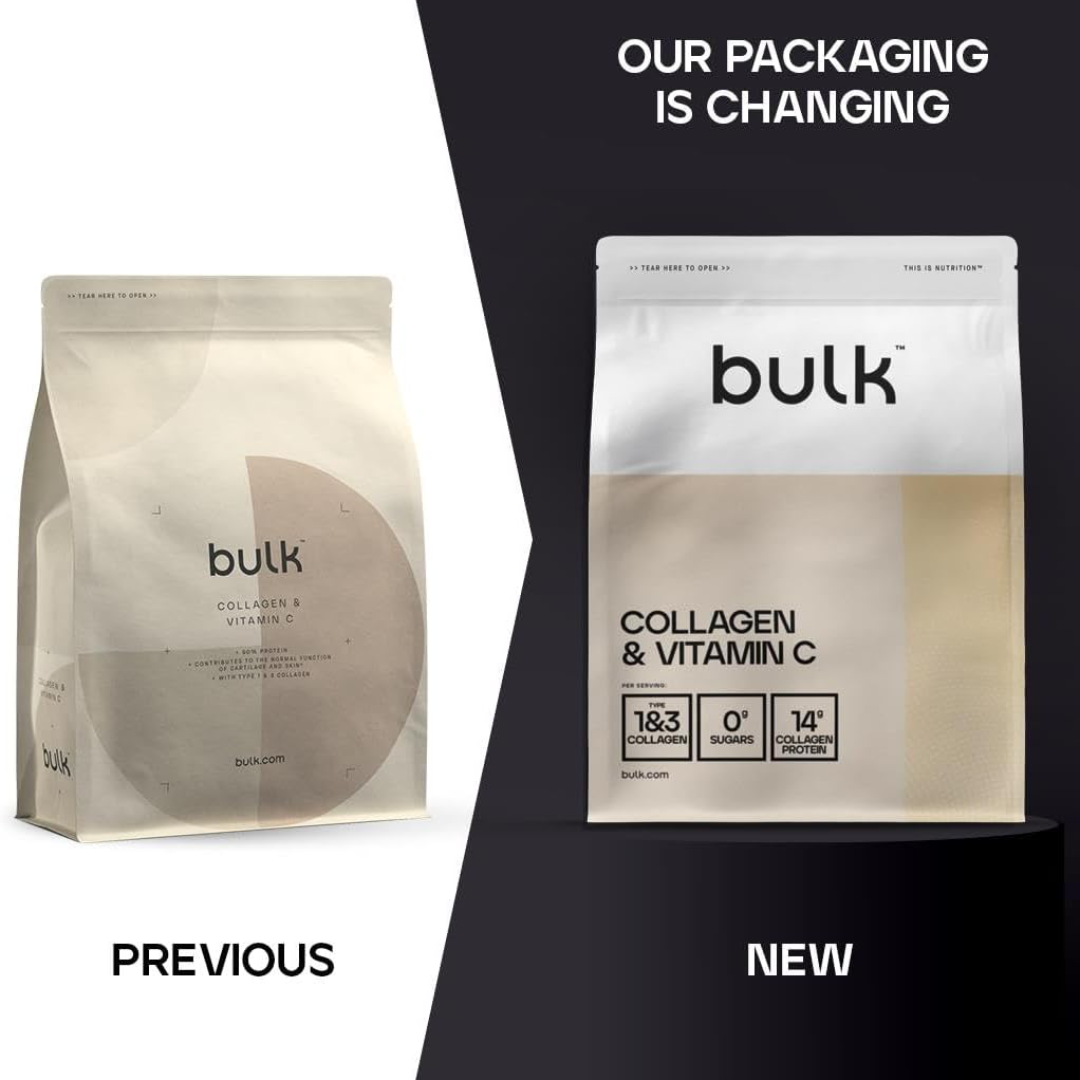 Bulk Collagen & Vitamin C 500g Unflavoured