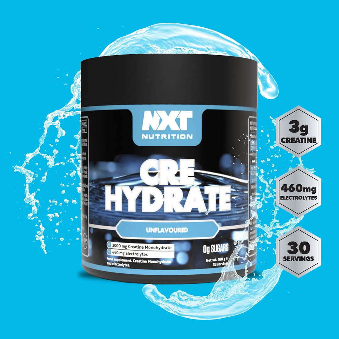 NXT Nutrition CRE Hydrate 180g Unflavoured