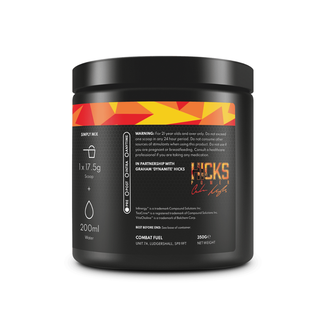 Combat Fuel Dynamite Pre-Workout 350g Gummy Hixxy Bear