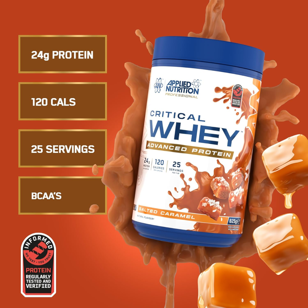 Applied Nutrition Critical Whey 825g Salted Caramel