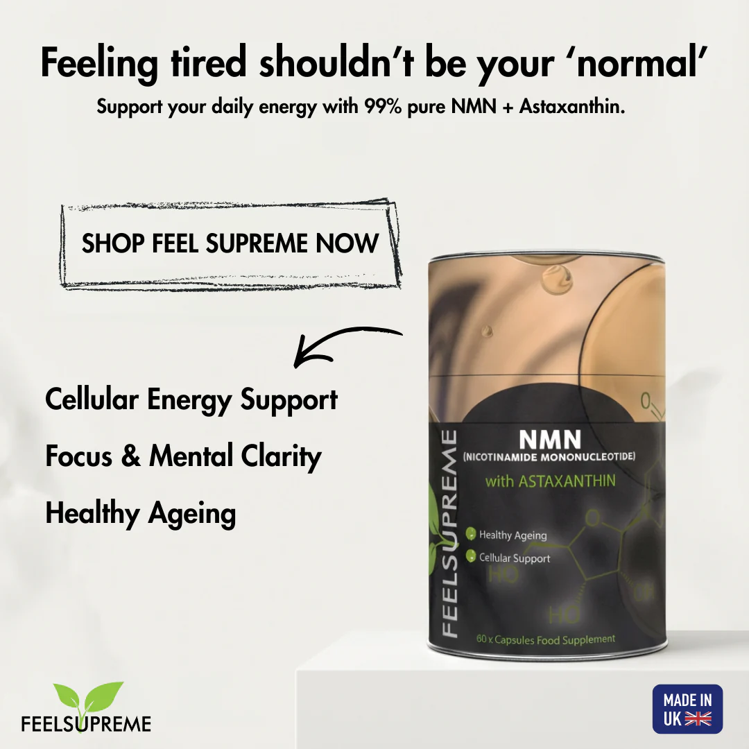 Feel Supreme NMN + Astaxanthin Supplement 60 Caps