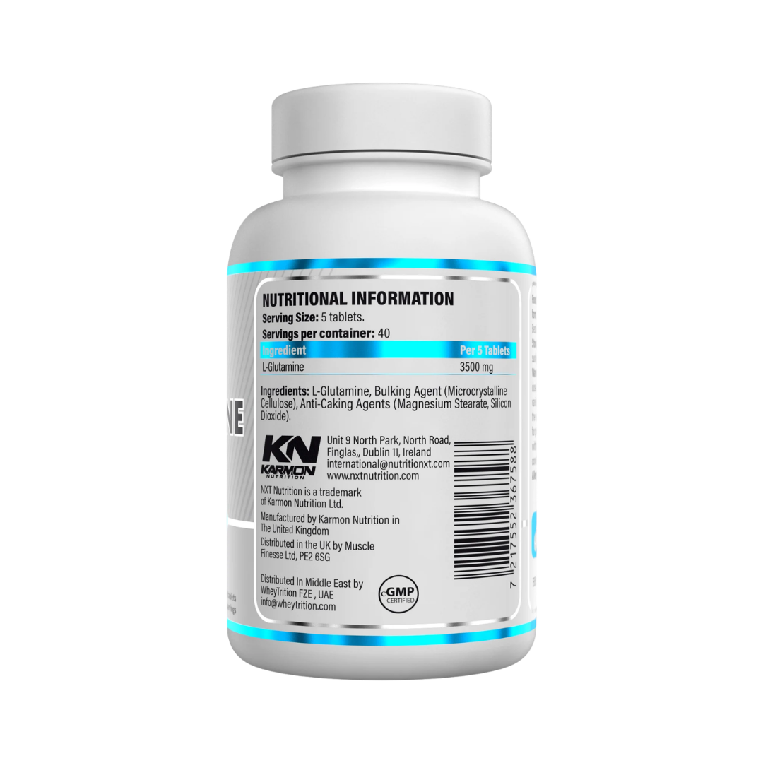 NXT Nutrition Glutamine 200 Tabs