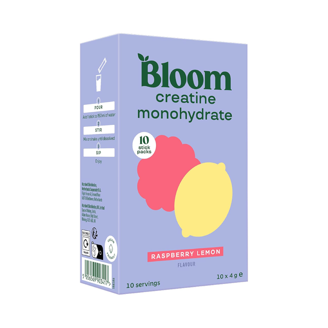Bloom Creatine Sticks 10x3.4g Raspberry Lemon