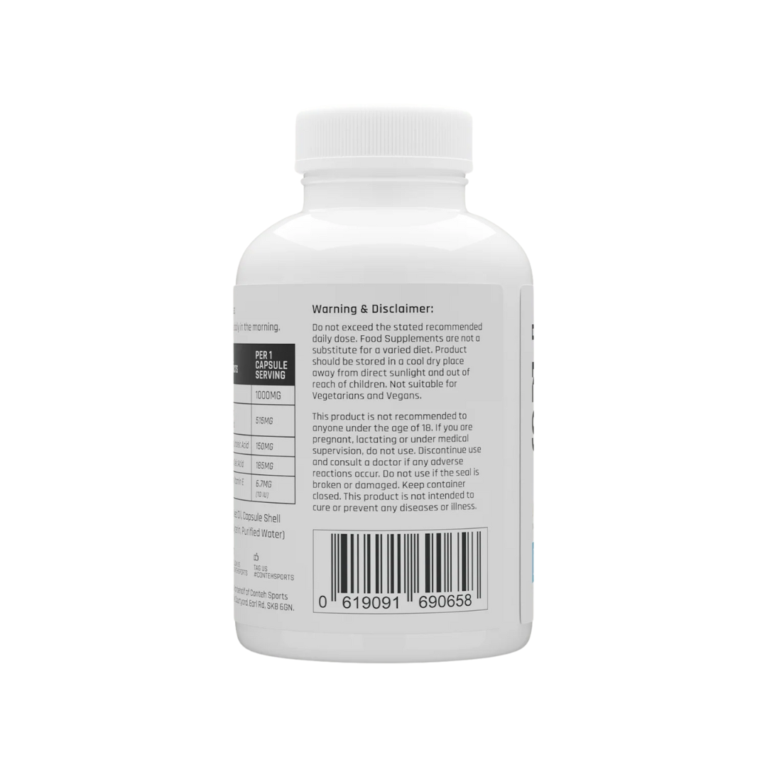 Conteh Sports Flax Seed Oil 60 Caps