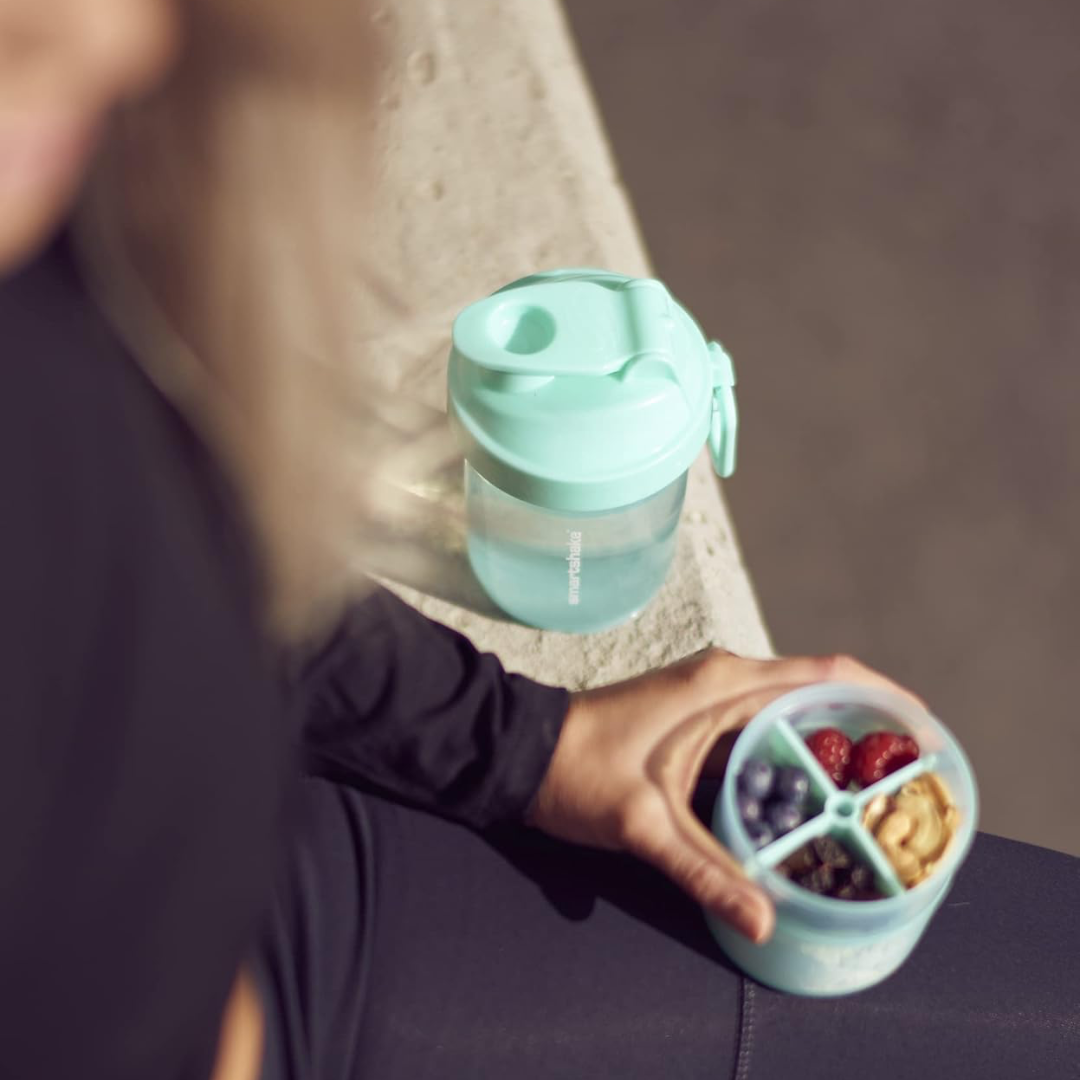 SmartShake O2Go Shaker 600ml Mint Green