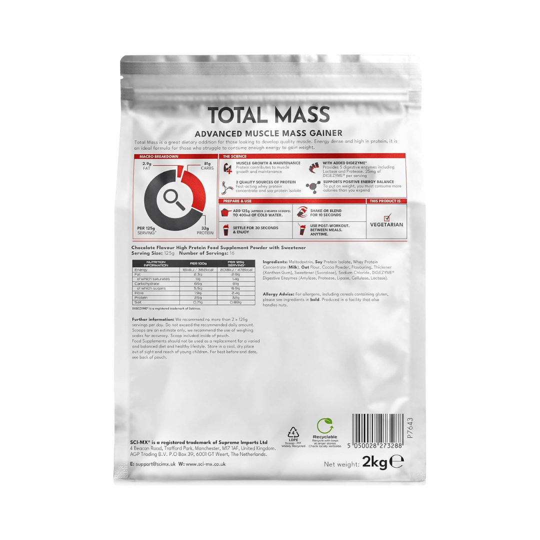 Sci-MX Total Mass 2kg Chocolate