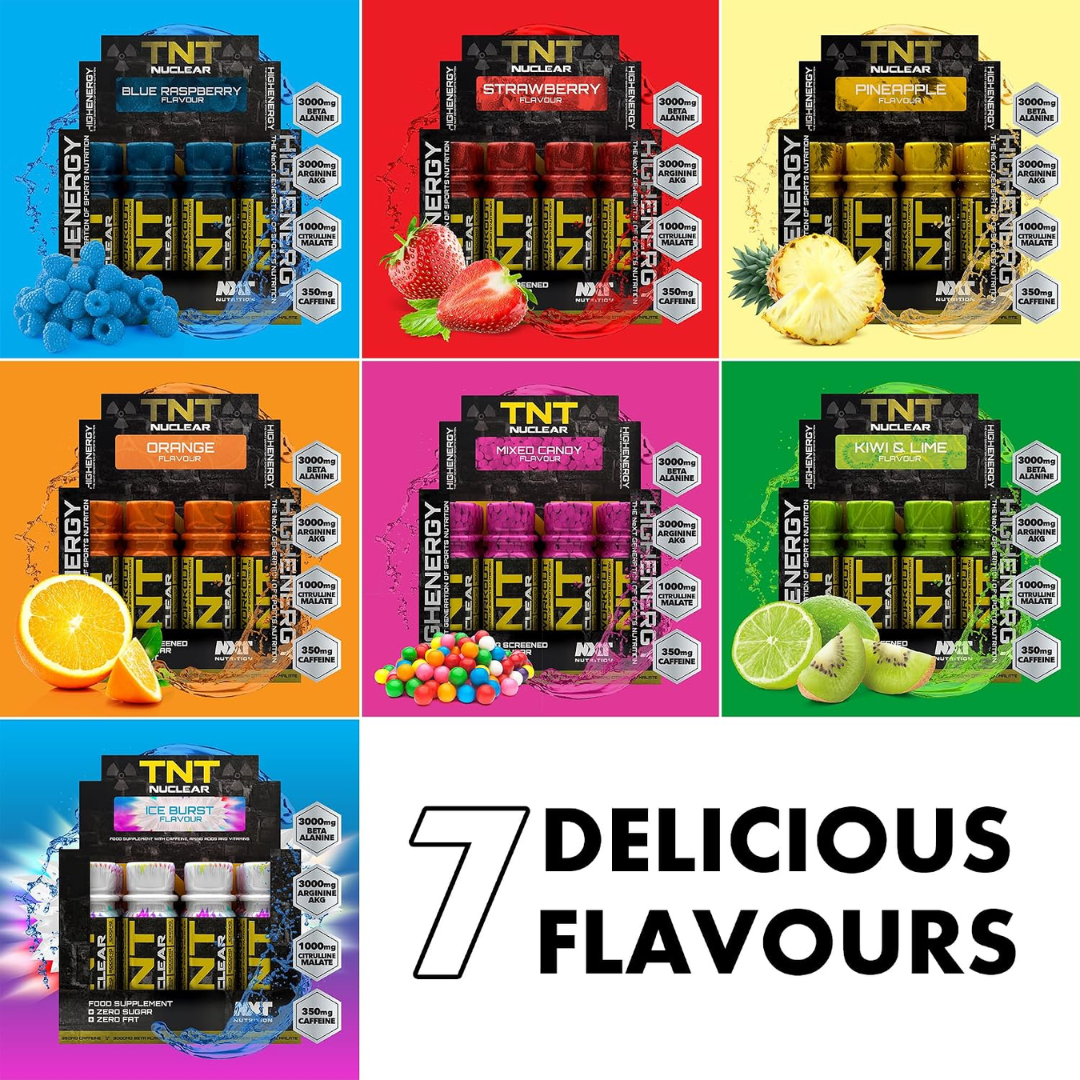 NXT Nutrition TNT Nuclear Shots 12x60ml Pineapple