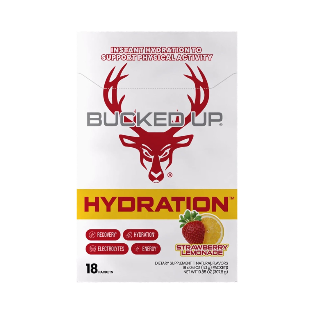 Bucked Up Hydration 18x16.4g Strawberry