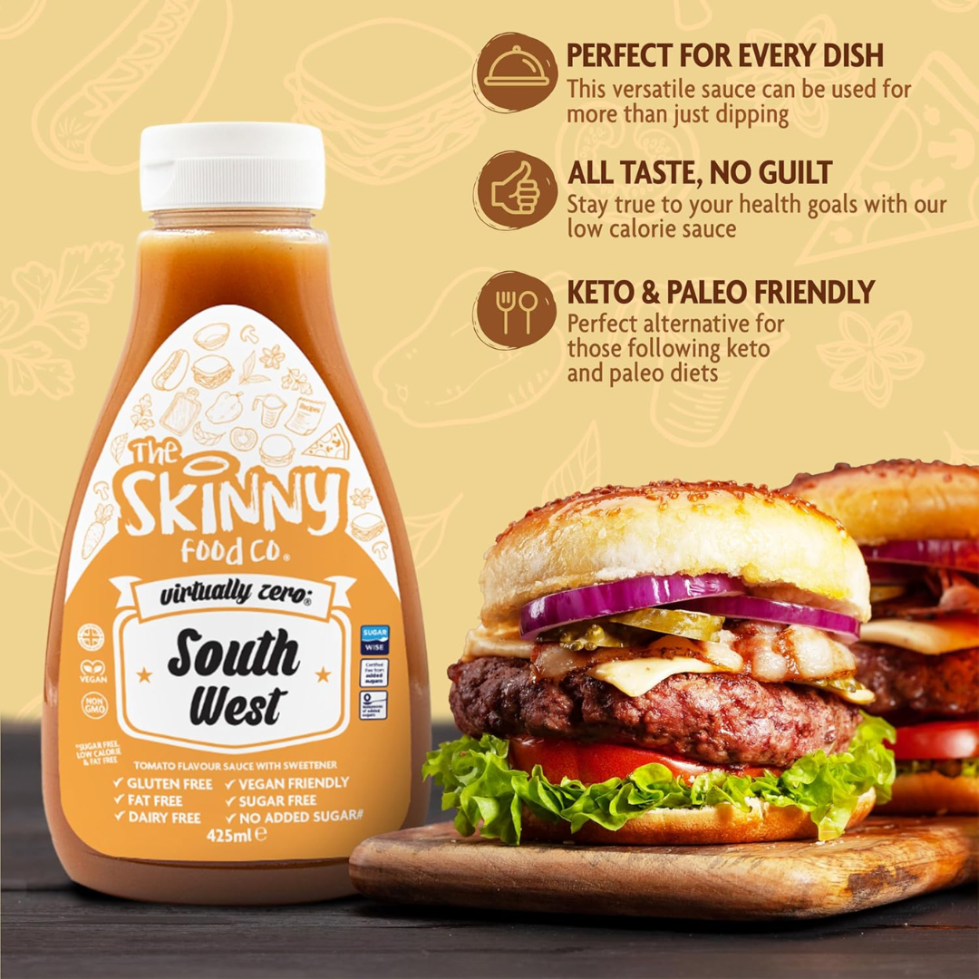The Skinny Food Co Zero Calorie Skinny Sauce 425ml Red Thai