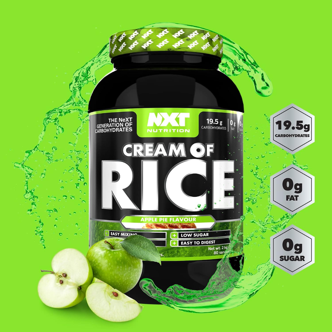 NXT Nutrition Cream of Rice 2kg Apple Pie