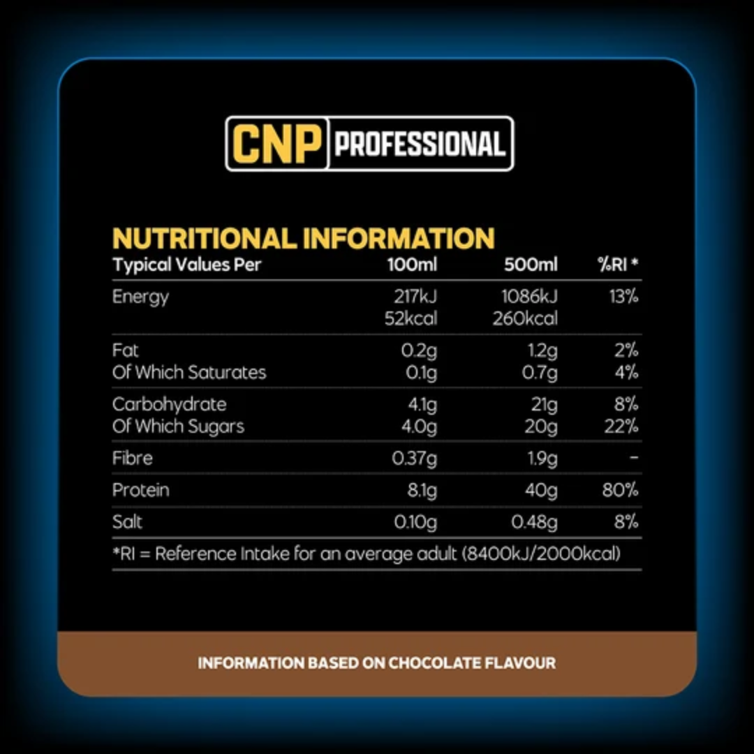 CNP PRO-40 Protein RTD 8x500ml Vanilla