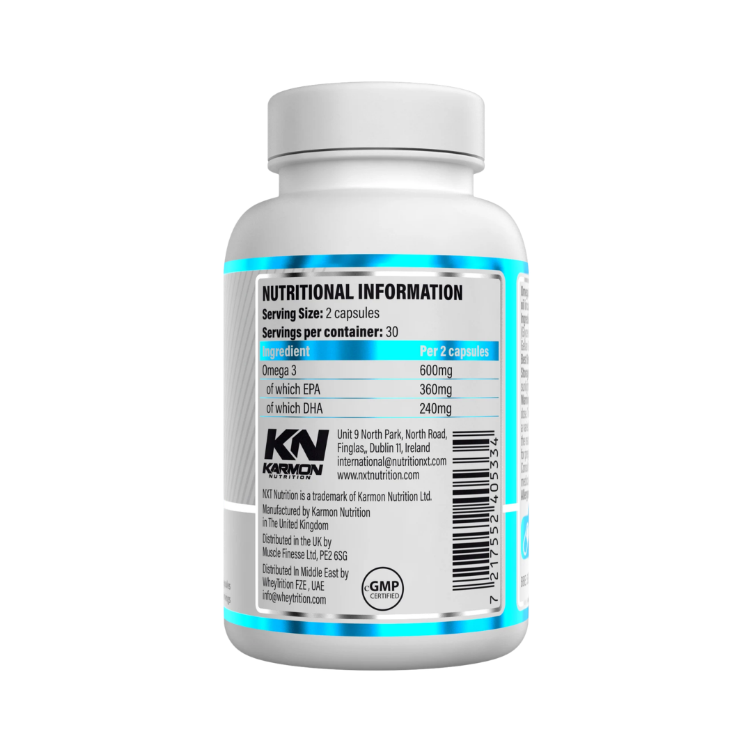 NXT Nutrition Omega-3 60 Caps