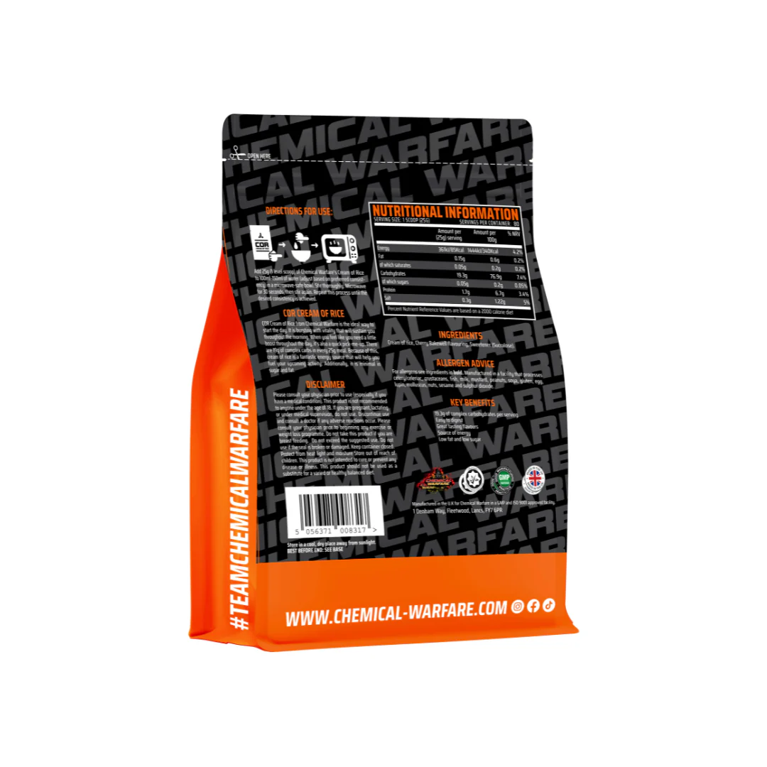 Chemical Warfare Cream Of Rice 2kg Vanilla Iced Latte