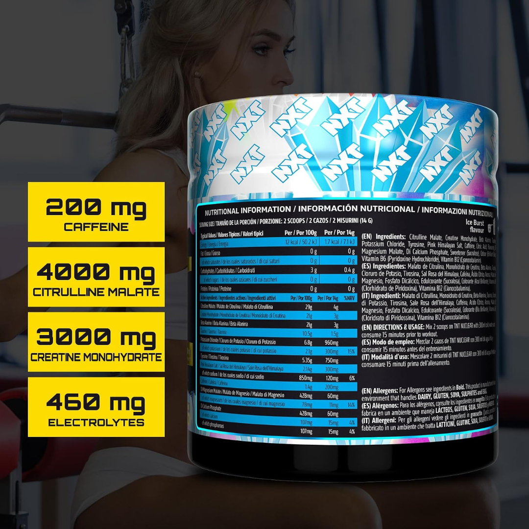 NXT Nutrition TNT Nuclear 420g Ice Burst