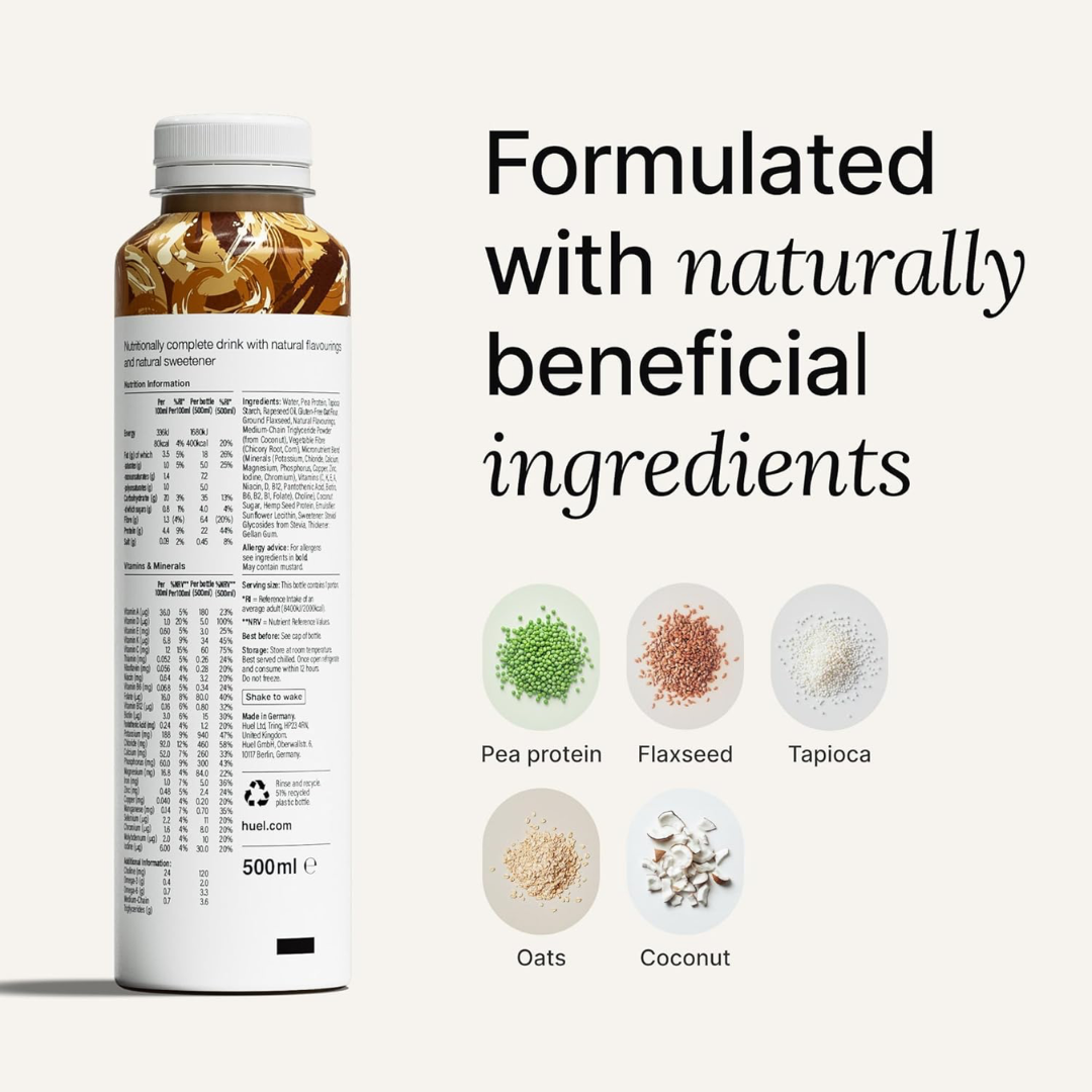 Huel Ready-to Drink 8x500ml - Cinnamon Swirl