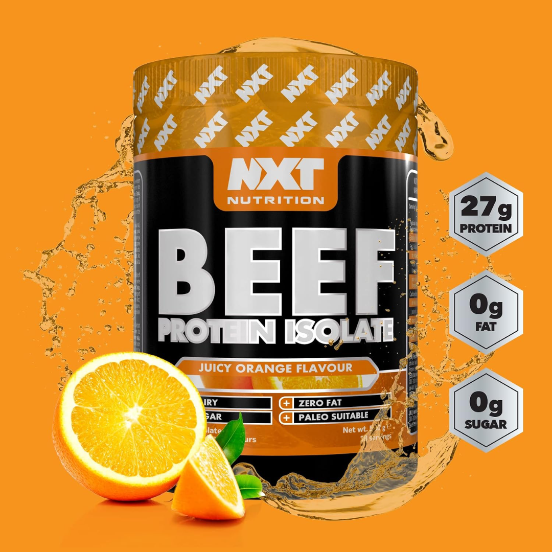 NXT Nutrition Beef Protein Isolate 540g Perfectly Peachy