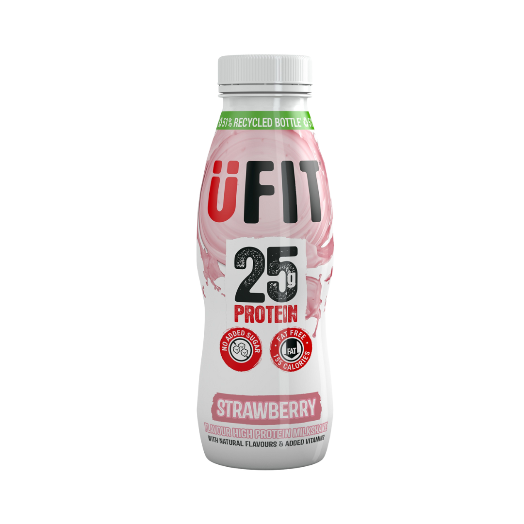 UFIT Protein RTD 10x330ml Strawberry