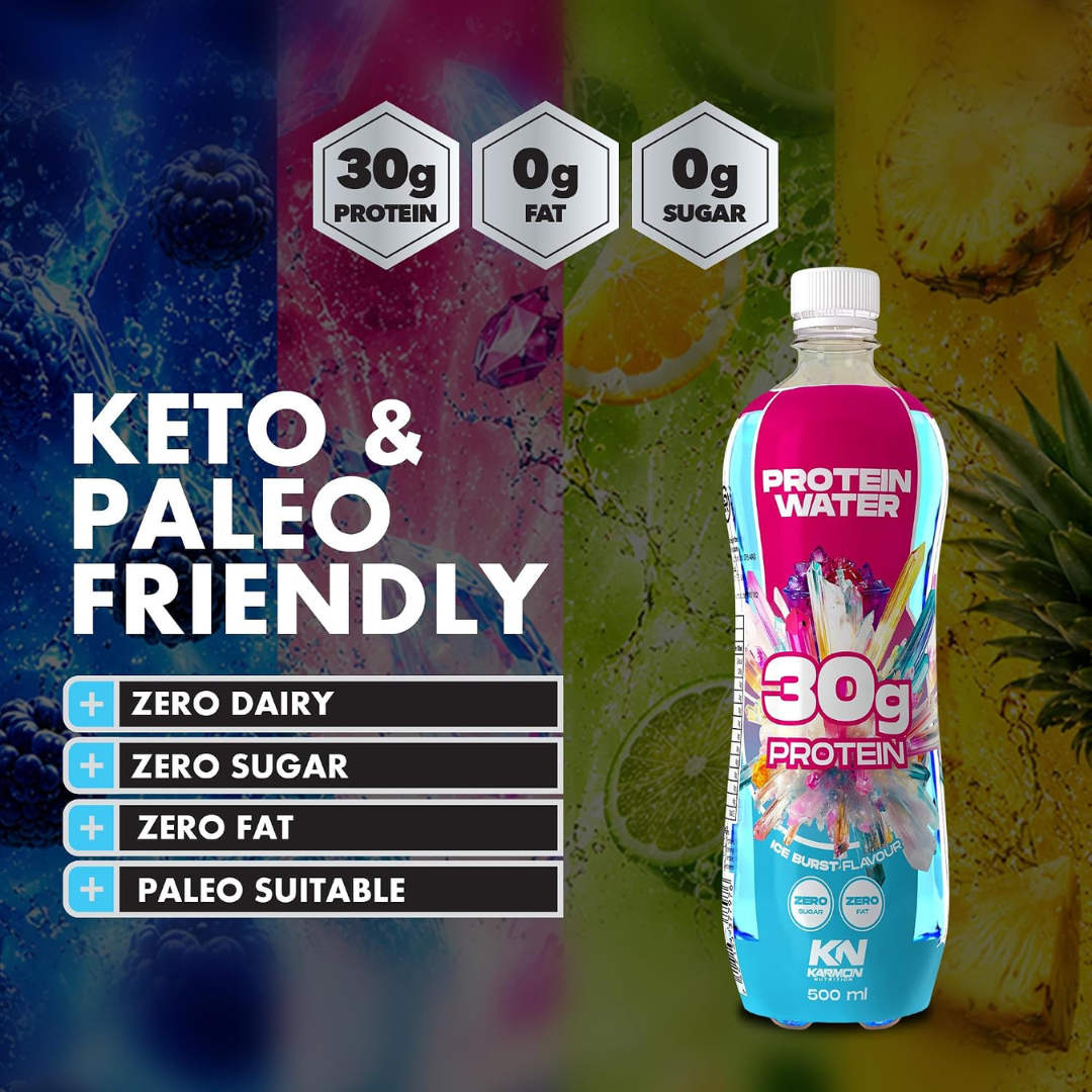 NXT Nutrition KN Protein Water 12x500ml Ice Burst