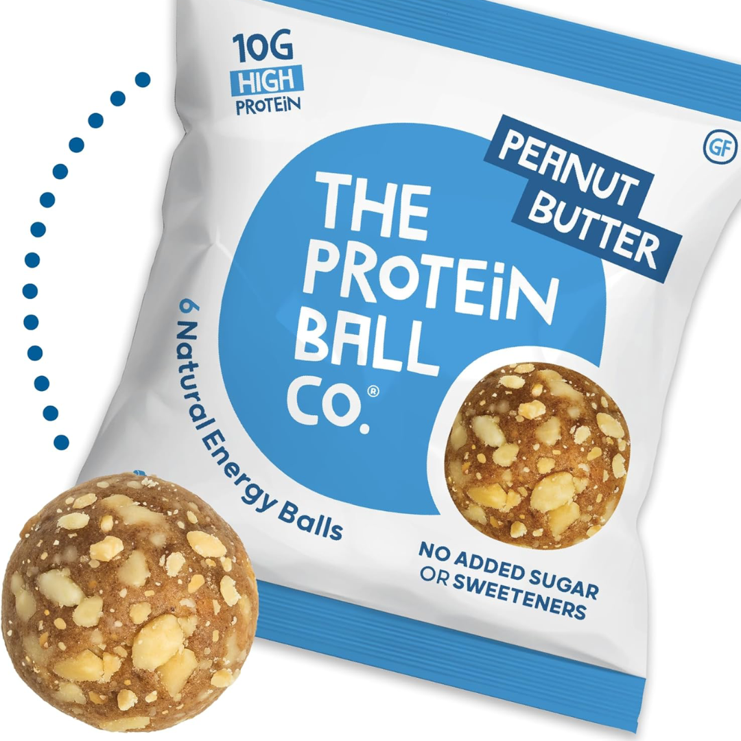The Protein Ball Co Whey Protein Balls 10x45g Peanut Butter