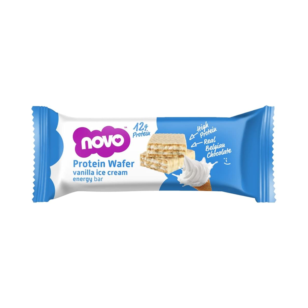 Novo Nutrition Novo Protein Wafer Bar 12x40g Vanilla Ice Cream