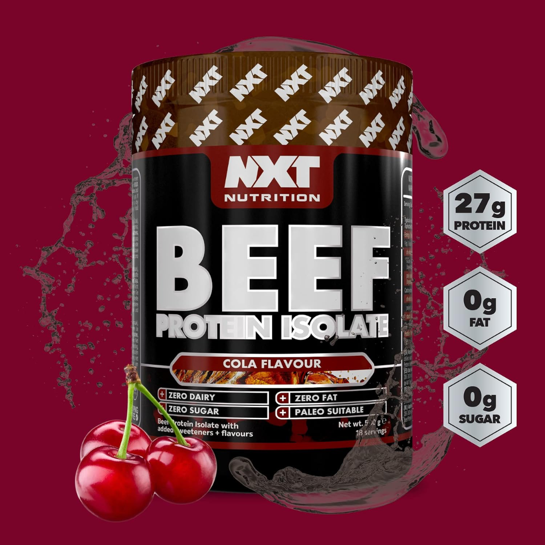 NXT Nutrition Beef Protein Isolate 540g Cherry Cola