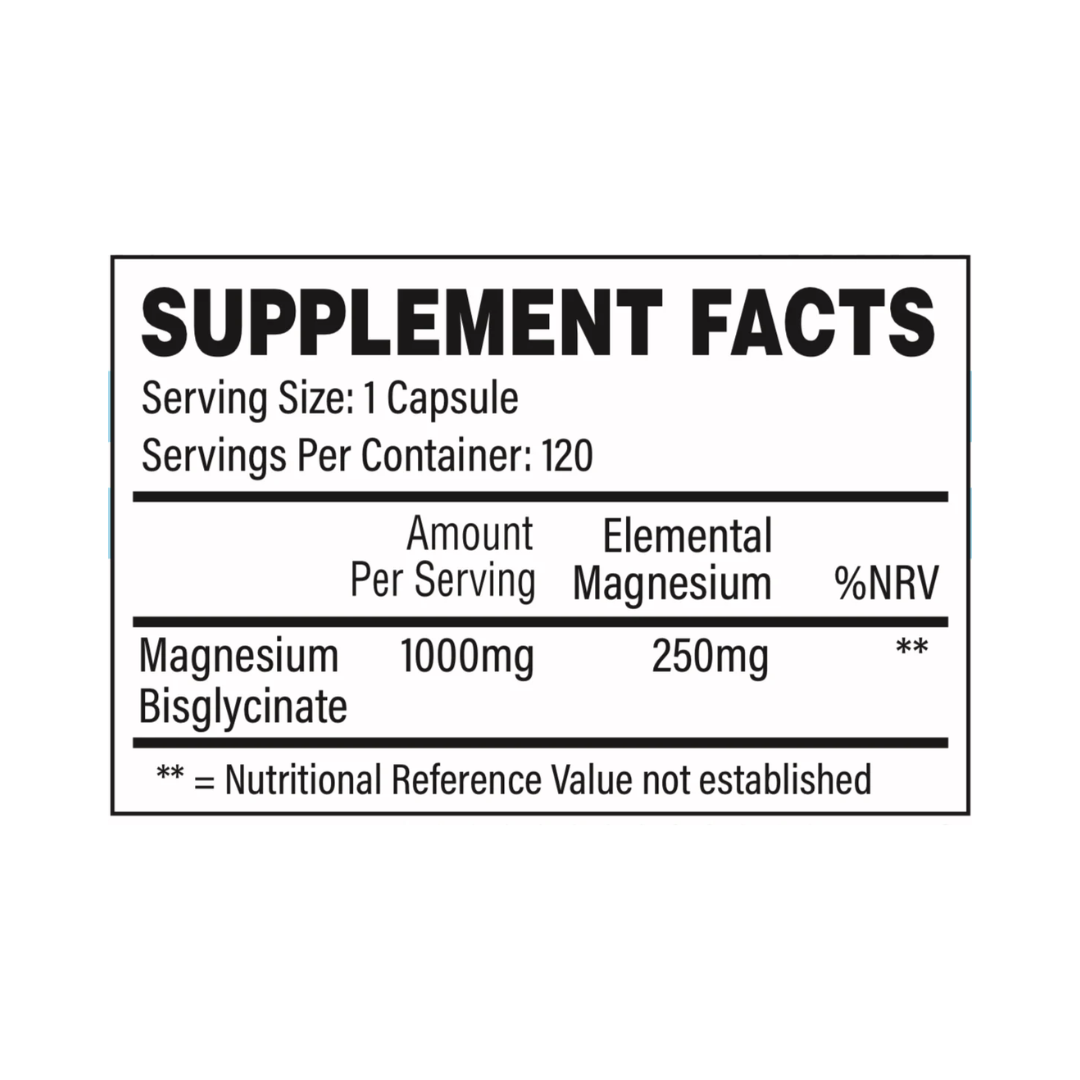 Trained By JP Magnesium 120 Caps