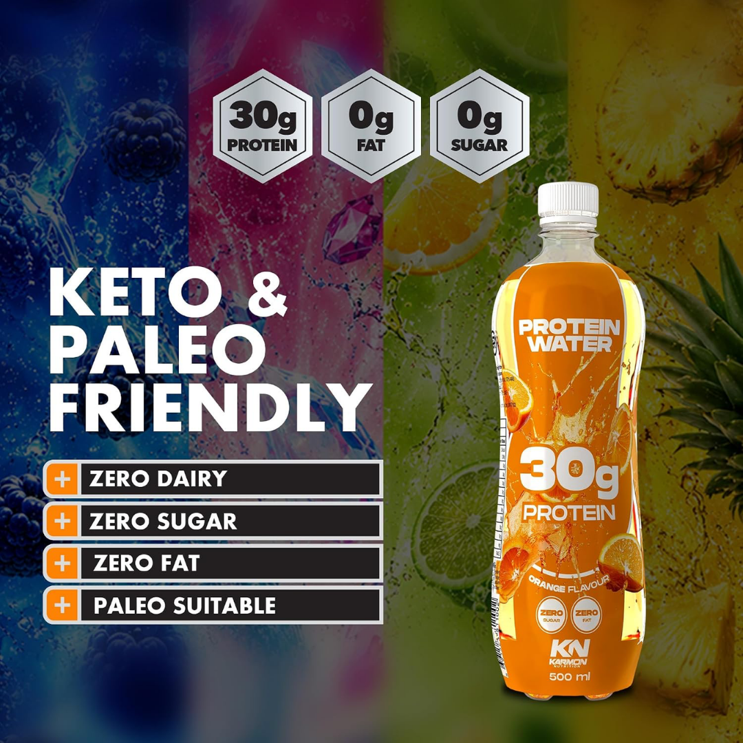 NXT Nutrition KN Protein Water 12x500ml Peach