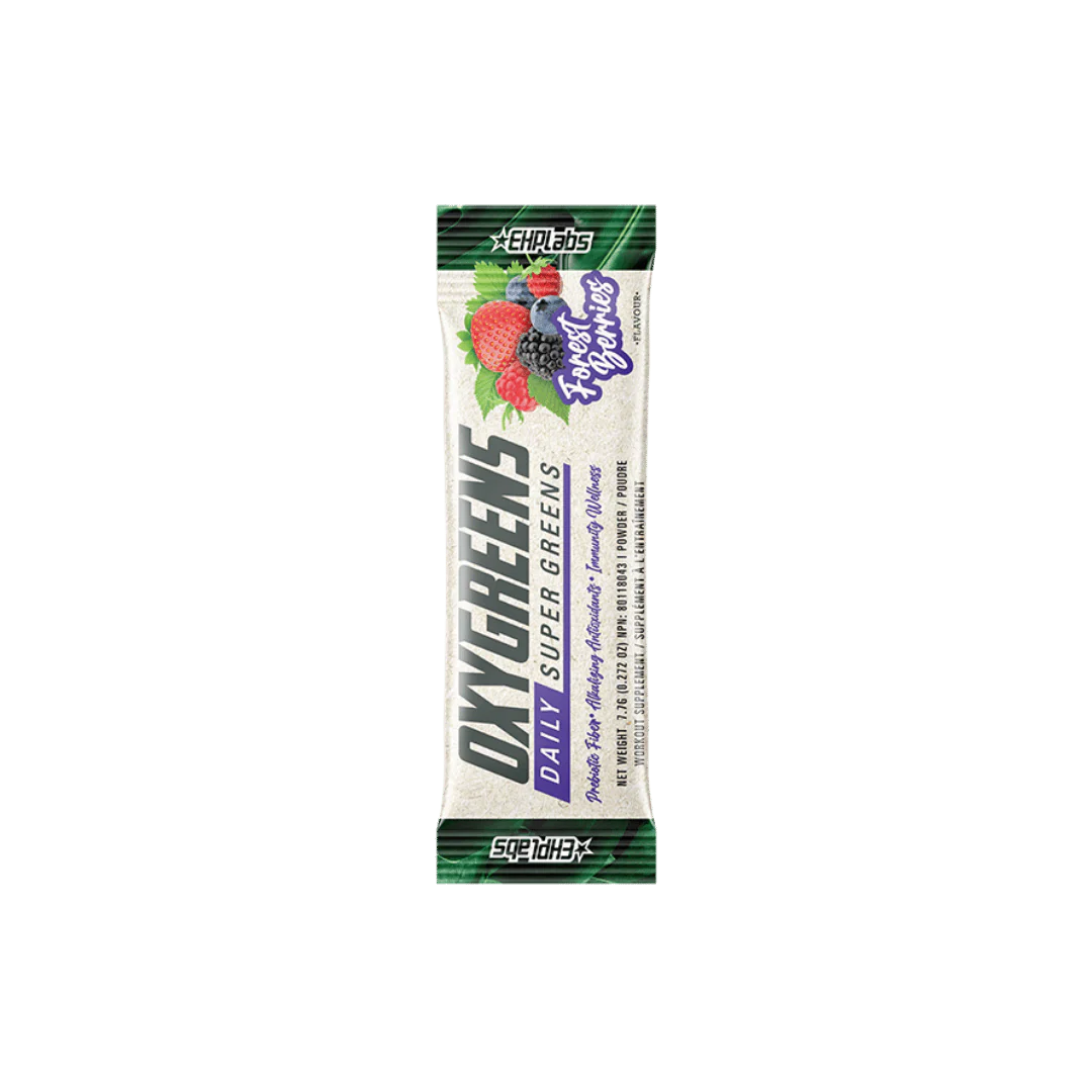 EHP Labs OxyGreens 15 Stick Pack 15x115.5g Forest Berries