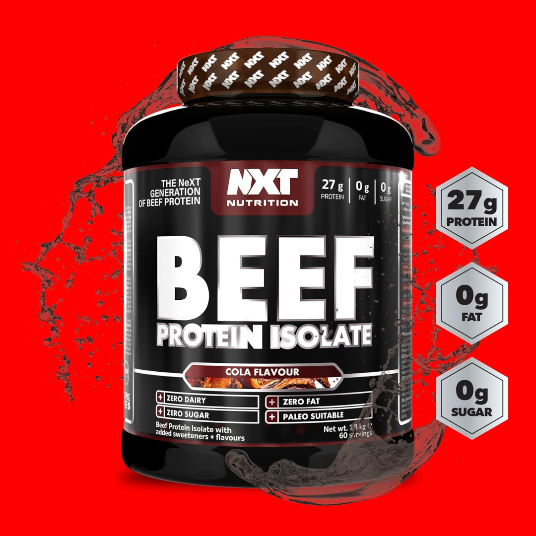 NXT Nutrition Beef Protein Isolate 1.8kg Cola