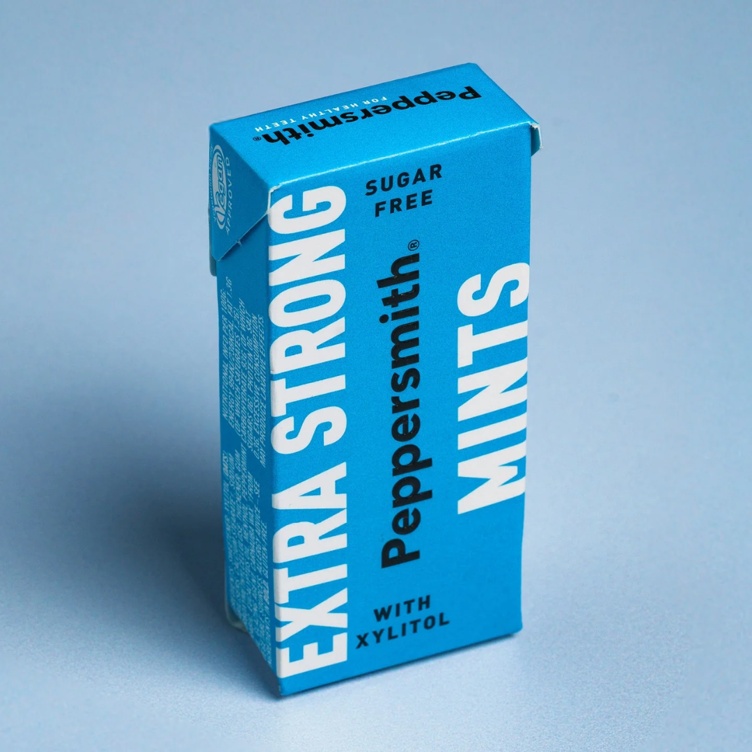 Peppersmith Mints 12x15g Extra Strong Mint