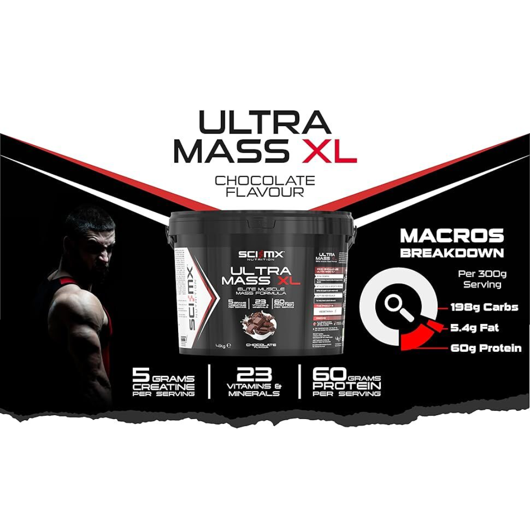SCI-MX Ultra Mass XL 4kg Chocolate