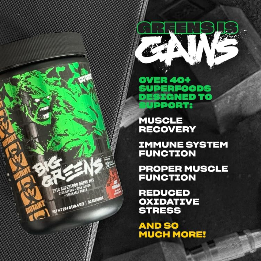 Mutant Big Greens 294g Chocolate